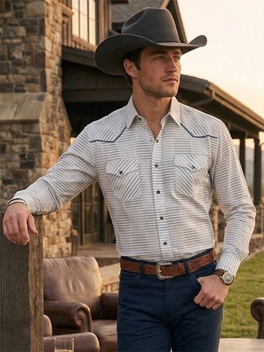 CAMISA JACQUARD